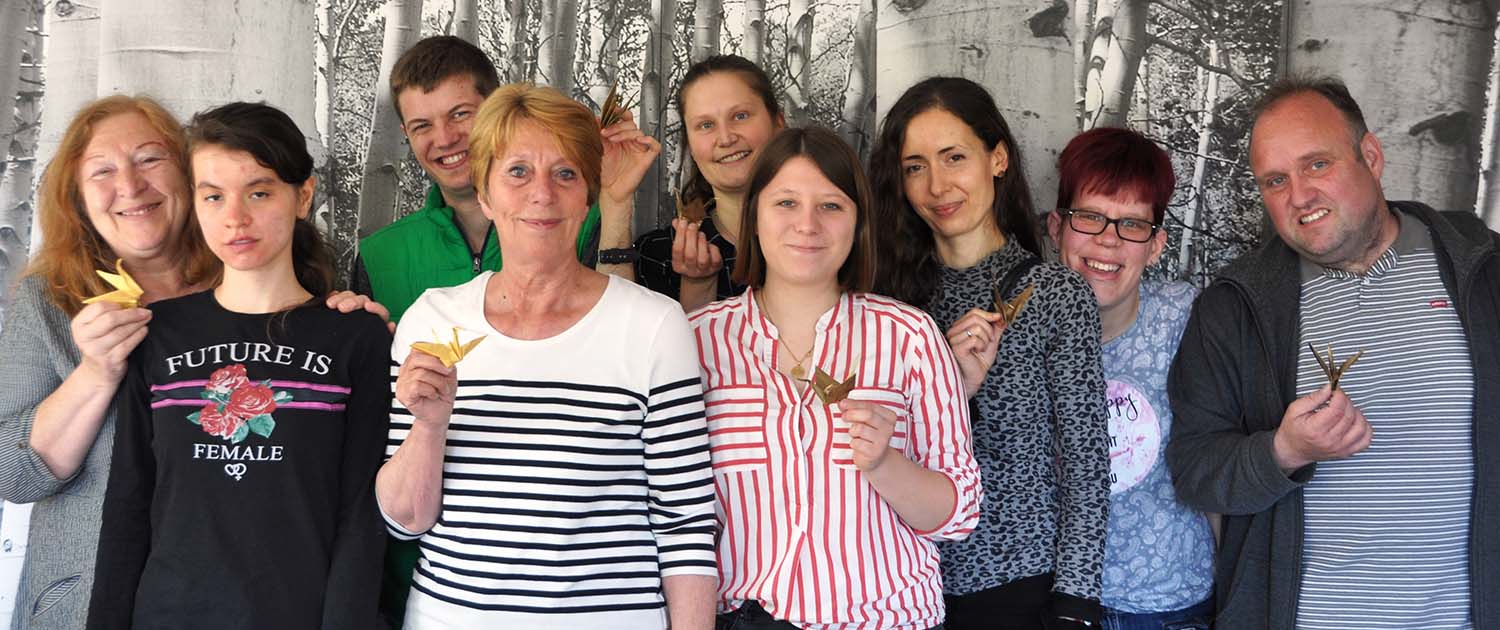 OrtungIX - KünstlerInnen der Lebenshilfe Schwabach-Roth haben mitgemacht.