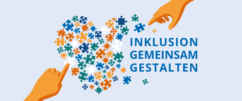 Inklusion gemeinsam gestalten. Was braucht meine Stadt? Was kann ich beitragen? Impulsvortrag von Prof. Dr. Elisabeth Wacker mit anschließender Podiumsdiskussion.