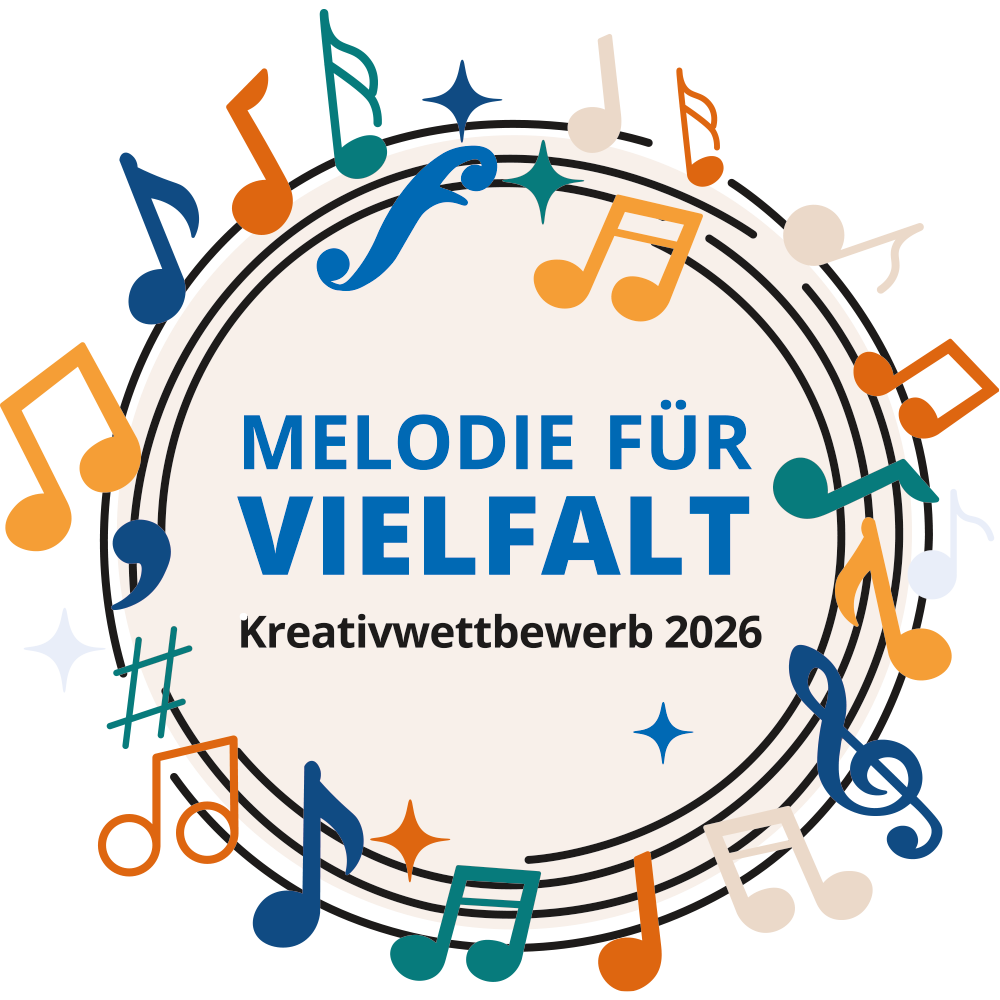 Melodie für Vielfalt – Kreativwettbewerb 2026